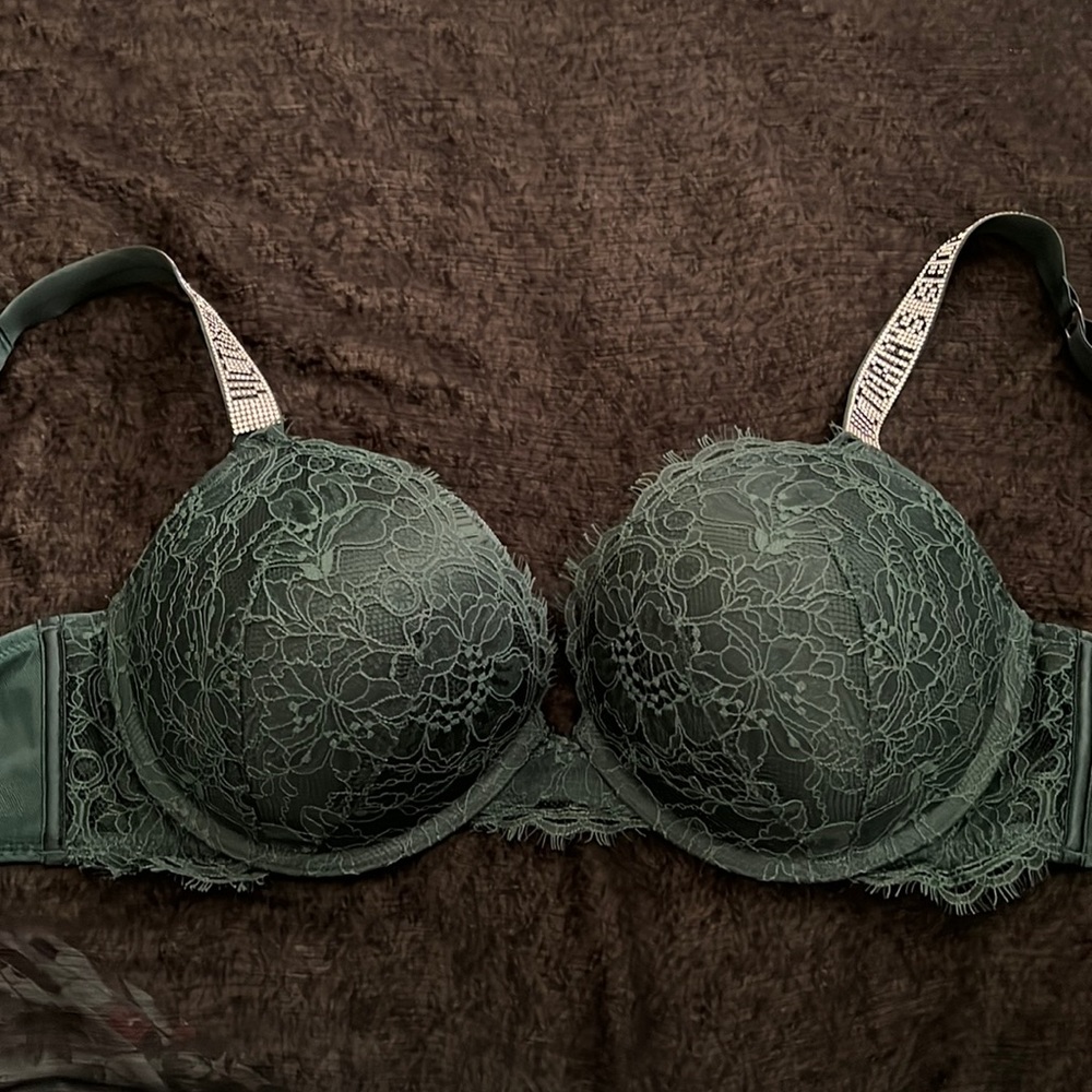 Victoria’s Secret bling strap, very sexy push-up bra